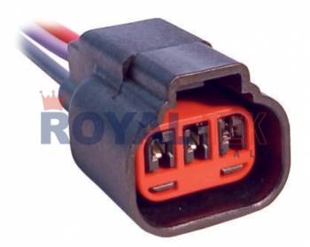FICHA DE CONEXION ROYALTEK FICHA DE CONEXION ROYALTEK 3 (TRES) VIAS SENSOR DE ROTACION ECOSPORT 2.0 16V - VENTA EN PAQUETES DE 5 UNIDADES ---